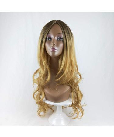 Shop New European & American Gradient Wig - Long Curly Pure White Hair for Ladies - Buy Online on GoSupps.com