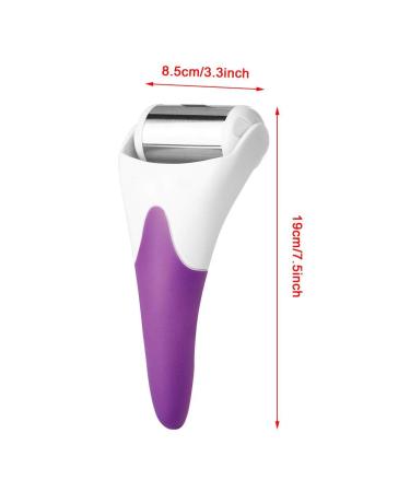Handheld Ice Roller for Face Massage - Cold Compress Anti-Aging Beauty Tool for Wrinkle Prevention and Skin Firming (Purple) - Buy Online on GoSupps.com