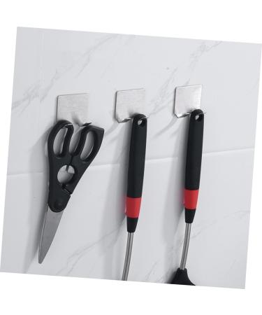 Premium Homsfou 6th Stainless Steel Razor Holder Hook - Versatile Shower & Bathroom Organizer for Razors Toothbrushes and More | 304 Silver Design (6x4.5x3cm) - Buy Online on GoSupps.com