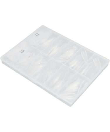 Nai Tips Lightweight and Breathable Acrylic Nail Tips 360 Pieces for Home for DIY Nail Art (05#) - Buy Online on GoSupps.com