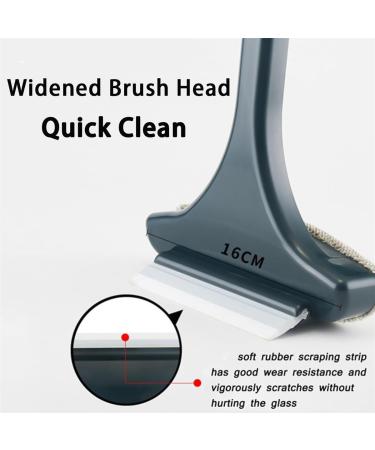 Realisticm 2 in 1 Mesh Cleaner Brush 2 in 1 Mesh Cleaner Brush Extendable Mesh Screen Cleaner Wet and Dry Dual-Use Retractable Professional Window Squeegee (Orange Yellow) - Buy Online on GoSupps.com