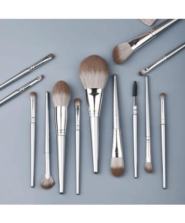14-Piece Soft Bristle Makeup Brush Set - Eye Shadow & Powder Blusher Tools for Flawless Finish | International Shipping Available - Buy Online on GoSupps.com