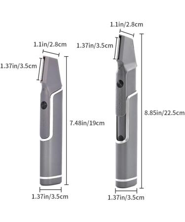 Men's Electric Hair Clipper Retractable USB Electric Body Hair Trimmer with Blades for Neck Back Face Bikini Groin - Buy Online on GoSupps.com
