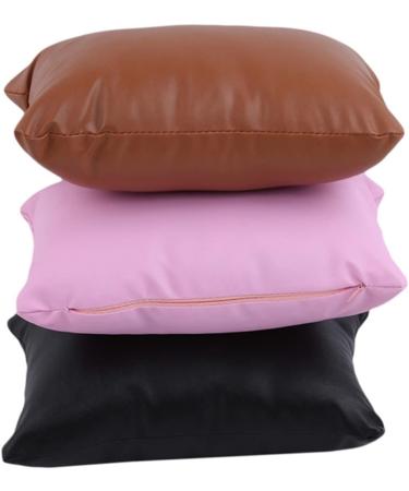djkyu Nail Art Pillow Fit for Manicure Hand Arm Rest Pillow Cushion PU Leather Holder Soft Manicure Nail Tool Equipment (Color : Brown) - Buy Online on GoSupps.com