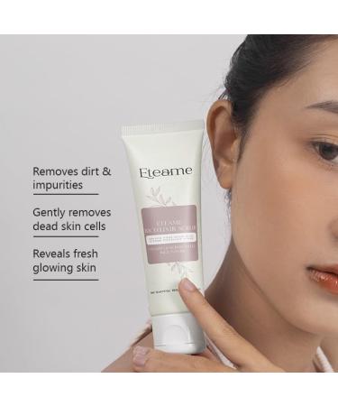 E-tteameV itamin E Scrub with Rice Water Unlock Your Glow With Eteame Riceelixir Scrub - 100ml - Buy Online on GoSupps.com