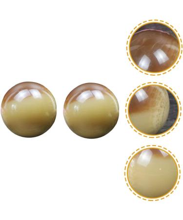 Partykindom 2-in-1 Horn Fitness Balls | Chinese Health Massage & Meditation Tools | Yak-Horn Gymnasium Handballs - Buy Online on GoSupps.com