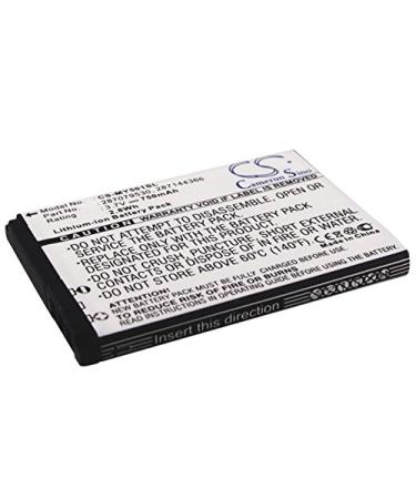 750mAh Replacement Battery Compatible with Sagem 194/07 SN4 252636053 252785306 287079530 287144366 226 MY150x MY200v my200X MY220v MY220x MY225X MY226v MY226x MY332V MY401z