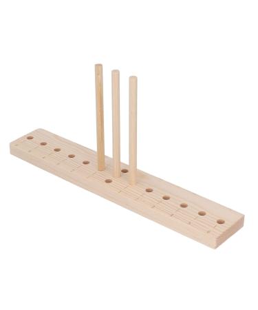 HEEPDD Bow Maker  Oak Bow Making Tool with 3 Long Stick Lightweight Portable Ribbon Bow Maker DIY Bow Making Tool for Ribbon Wreaths Hair Bows Ribbon Crafts