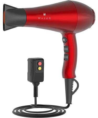 Lightweight Hair Dryer with Far Infrared Ionic Technology | 1875W Ceramic Blow Dryer | Classic Red - Perfect for International Shipping - Buy Online on GoSupps.com