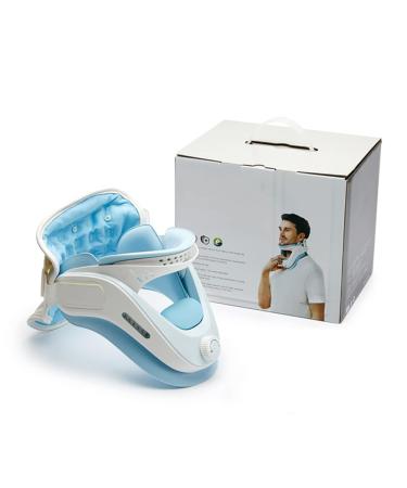 Pacum inflatable fragrance therapy device for correction of the cervical hurricular 6-speed height adjustment 3-speed post-neck adjustment pressure relief with a button for relief from stress and