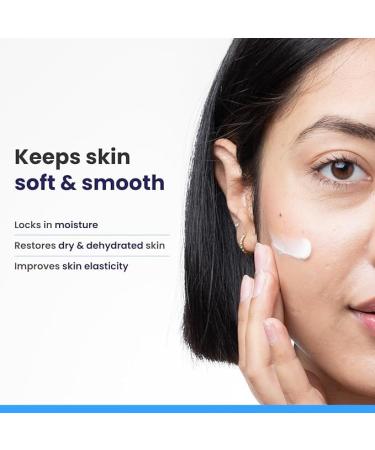 Facial Moisturizer with Ceramide and Hyaluronic Acid Barrier Repair Cream 100g For Normal to Dry Skin - Buy Online on GoSupps.com