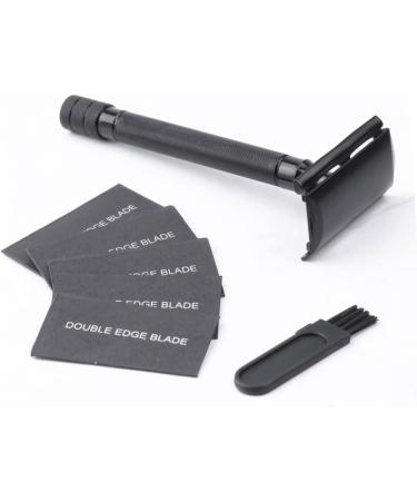 Frcolor Manual Double-Sided Razor - Classic Stainless Steel Traditional Shaving Tool for Men - Buy Online on GoSupps.com
