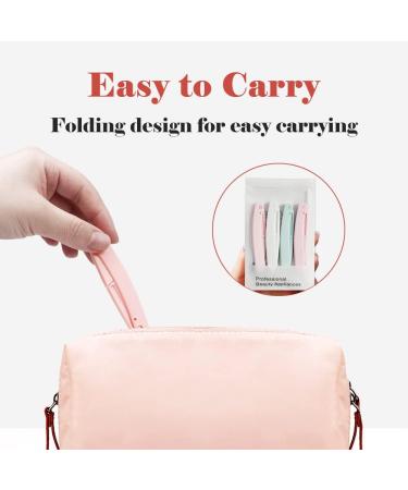 4 PCS Women's Dermaplaning Face Razors - Facial Hair Peach Fuzz Remover & Eyebrow Shaper - Buy Online on GoSupps.com