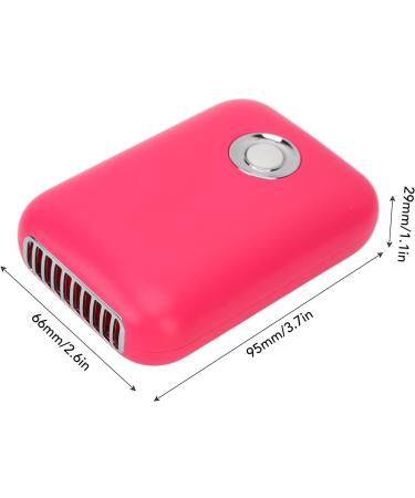 Eyelash Dryer Low Noise USB Rechargeable Eyelash Dryer Fan for Nail Art Rose Red Red rose - Buy Online on GoSupps.com