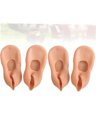 Beaupretty 6 Pairs Silicone Heel Protectors Plantar Inserts spa Gel Socks Heel Protectors for high Heel Shoes Silicone moisturizing Socks Non Slip Socks Sole of Foot Heel Cover - Buy Online on GoSupps.com