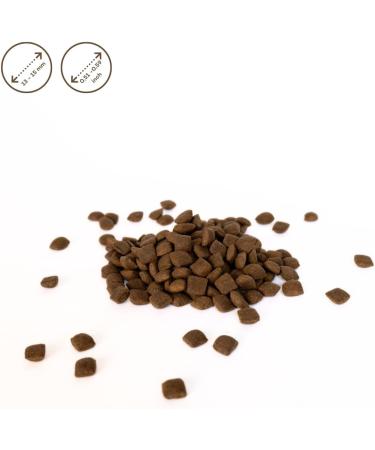 Nature's Protection Superior Care White Dog Gluten Free Dry Food for all sizes of young dogs with light coats white fish meal and rice Larger pieces 4 kg. - Buy Online on GoSupps.com