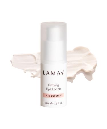 LAMAV Firming Eye Lotion - 7 Potent Actives Anti-wrinkle Properties Increases Skin Firmness Anti-Aging Eye Cream Cruelty-Free Reduces Dark Circles