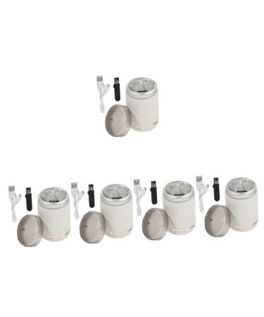 minkissy 5 Sets Razor Electric Body Shaver Mens Trimmers for Face Travel Size Electric Trimmer Body Shavers for Men Trimmer for Men Mens Body Trimmer Face Trimmer Man Abs Simple Beard White