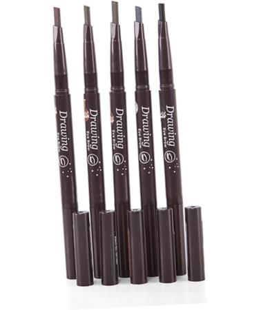 VINTORKY 3pcs 2 1 Eyebrow Pencil Brush Rotate Eyebrow Pencil Brow Brush Double Headed Eyebrow Braider Tool - Buy Online on GoSupps.com