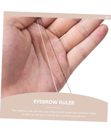 ABOOFAN 6 Pcs Eyebrow positioning line makeup stuff eyebrow makeup ruler Eyebrow Drawing Ruler template - Buy Online on GoSupps.com