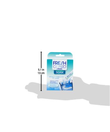 Efferdent Fresh Guard Soak - Cleans Guards & Retainers - 24ct (3 Pack) - Buy Online on GoSupps.com