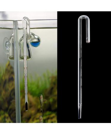 MDHSH Aquarium Glass Thermometer with Hook | Perfect for Fish & Reptile Tanks | Reliable Aquarium Accessories - Buy Online on GoSupps.com