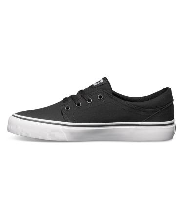 DC Shoes Men's Trase Tx Sneaker 45 EU Black Black White Bkw
