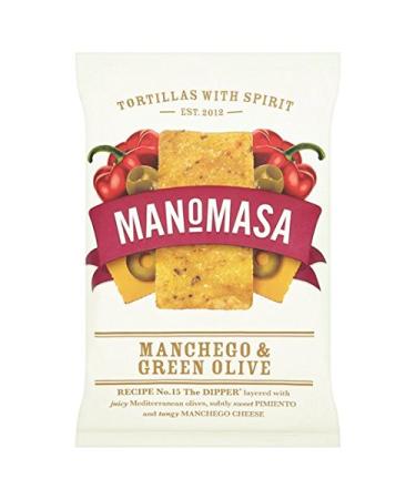 Manomasa Manomasa Manchego & Green Olive Tortilla Chips 160g