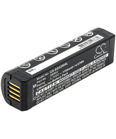 Shure SB902A SB902 1100mAh Battery Compatible with GLXD MXW2 GLXD1 GLXD2 GLX-D Digital Wireless Systems 3.7V