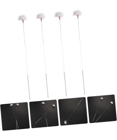 Beatifufu 4pcs Earwax Removal Tools with Spiral Goose Quill Tips Comfortable Metal Handle Ear Cleaning Sticks for Gentle and Earwax Cleaning Lightweight and Portable Random Color - Buy Online on GoSupps.com