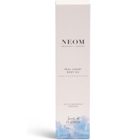 NEOM- Real Luxury Body Oil 100ml | Lavender & Rosewood Essential Oil | Hydrate & Nourish | Scent to De-Stress - Buy Online on GoSupps.com