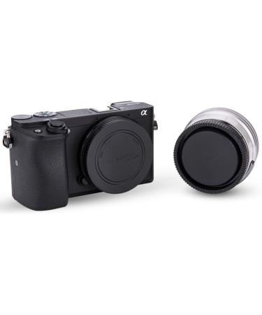 Sony E-Mount Body Cap and Rear Lens Cap Cover Kit for A7 A7II A7III A7IV - 1-Pack - Buy Online on GoSupps.com