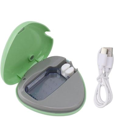 Boxwizard Toothbrush Sanitizer Portable Rechargeable Toothbrush Cleaner Holder Travel Home Toothbrush Case (Green) - Buy Online on GoSupps.com