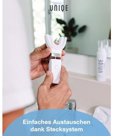 Unique Mouthpiece (Size M) - Exchange for Electric Uniqe Lamella Toothbrush | Advanced Lamella Technology for Effective Tooth Cleaning - Buy Online on GoSupps.com