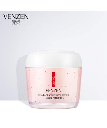 VENZEN Compact Beauty Neck Cream - Moisturizing & Nourishing for Fine Lines & Wrinkles - Sodium Hyaluronate 160g - International Shipping - Buy Online on GoSupps.com
