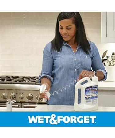 128 Fl. Oz. Wet & Forget Indoor Mold & Mildew All-Purpose Cleaner Refill - Deodorizes, Disinfects, Kills 99.9% Bacteria/Viruses - Buy Online on GoSupps.com
