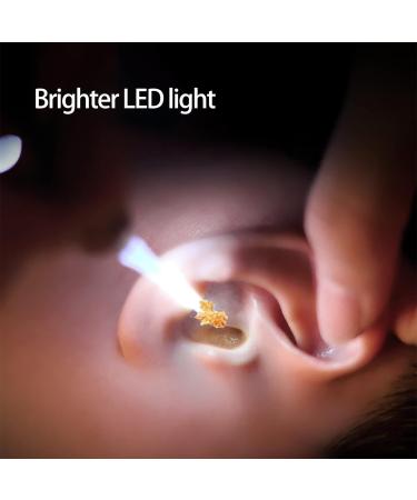 Replaceable Head Lighting Earwax Cleaning Kit with Eye Goggles - Multicolor One Size - Buy Online on GoSupps.com