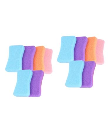 FOMIYES 12pi ces Outils Exfoliants Pour P dicure Pierre Pumice Pour limination Peaux Mortes Accessoire Pratique Pour Soins Al atoires 1 unit (Lot de 1) Couleurs M lang es X2pcs