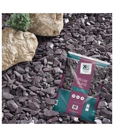 Online Garden Centre Kelkay Plum Slate Chippings Large Pack