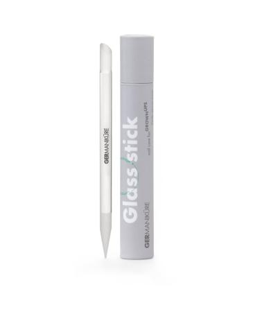 GERMANIKURE Glass Cuticle Stick - Ethically Made in Czech Republic - Cuticle Pusher & Remover Callous & Dry Skin Fingertip File Nail Shaper No Case - Buy Online on GoSupps.com