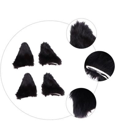 GALPADA 2 Pairs Cat Ears Hairpin Girl Hair Clips Lovely Hair Clamp Cosplay Ears Hair Clips Cosplay Hair Clip Girl Stuffed Animals Hair Pin Lovely Hair Accessories Loli Flannel Fox - Buy Online on GoSupps.com