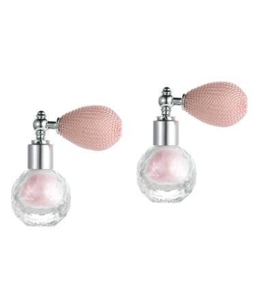 FRCOLOR 2pcs High Gloss Dusting Makeup Eyeshadow Face Glitter Makeup Shine Hair Spray Shimmering Spray for Body Balloon Shine Spray Nails Spray Makeup Glitter Body Glitter 7.5x7cmx2pcs Pinkx2pcs