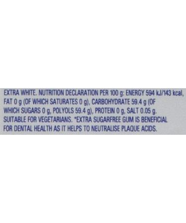 EXTRA ICE Spearmint Sugar Free Chewing Gum 10 Pellets (Pack of 30) - Buy Online on GoSupps.com