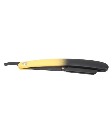 Premium Stainless Steel Beard Blade Holder - Soft Straight Beard Trimmer with Gradient ABS Handle for Home Facial Care - Buy Online on GoSupps.com