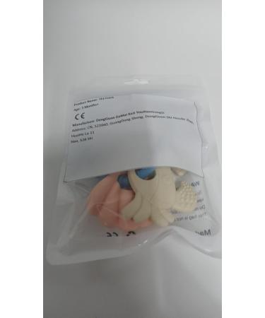 Bite Ring Toys for Babies - BPA-Free Silicone Teething Toys for 3+ Months - Sensory Molar Toys for Toddlers - Buy Online on GoSupps.com