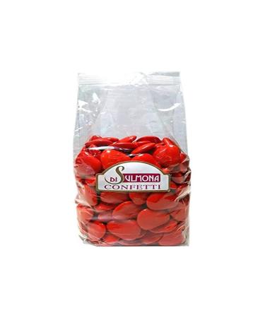Di Sulmona Confetti Dragées from Sulmona - Red chocolate heart - 500 gr