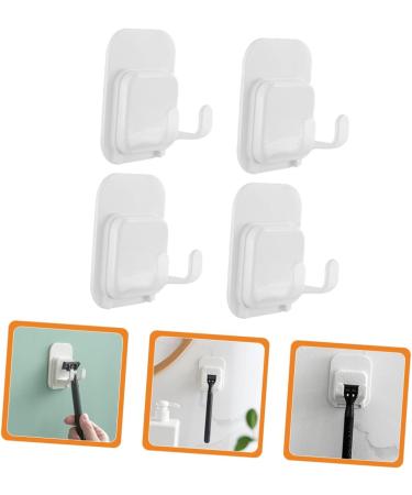 Doitool 12 Pick Hook Insert - Shaving Brush Holder & Razor Wall Hangers | Durable ABS Design | Ideal Bathroom Storage Solution - Buy Online on GoSupps.com