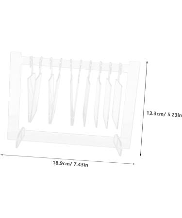 minkissy 1 Set Nail Display Board Nail Art Display Holder Nail Tips Stand Manicure Display Board Nail Art Display Board Fake Nail Holder Nail Tips Display Holder Organizer Acrylic Modeling - Buy Online on GoSupps.com