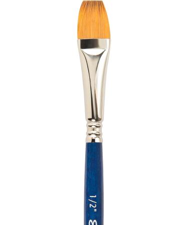 Escoda Chronos 1352 Artist Brush Synthetic Toray Fiber & Red Sable Blend Size 1/2 Bright - Buy Online on GoSupps.com