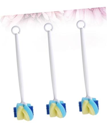 Solustre 3 pcs Silicone Bottle Cleaner Set - Teapot Pour Nipple & Baby Bottle Cleaning Brushes - Buy Online on GoSupps.com